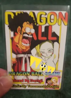 ANDROID 18 DRAGON BALL Z RARE WAIFU ANIME CARD - Image 1