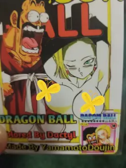 ANDROID 18 DRAGON BALL Z RARE WAIFU ANIME CARD - Image 2