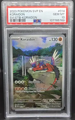 ??Koraidon 014 Sv: Scarlet & Violet Promo Cards Holo PSA 10 ?? - Image 1
