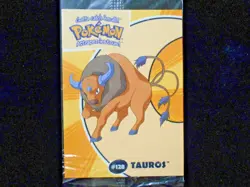 Danone Pokemon Stadium Sealed Tauros 23/40 Vintage Nintendo 2000 Card Attrapez - Image 2