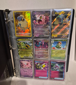 Pokemon Card Binder Lunchbox Collection 120+ English Cards W/ 30 Holos Plus More - Image 2