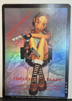 Secret Move 5 Tools of the Trade #S205 Foil Card Tomb Raider CCG Precedence Mint - Image 1