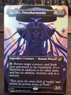 Xu-Ifit, Osteoharmonist (Borderless) Edge of Eternities Foil - Image 1
