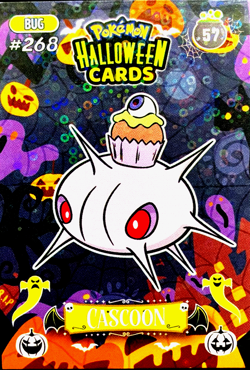 Cascoon #57 - Circle Holo - Collectoons Halloween 2025 - Pokemon Card - Image 1