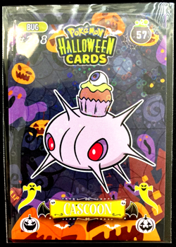 Cascoon #57 - Circle Holo - Collectoons Halloween 2025 - Pokemon Card - Image 4