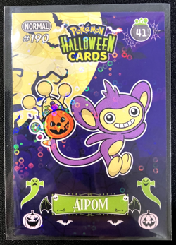 Aipom #41 - Circle Holo - Collectoons Halloween 2025 - Pokemon Card - Image 4