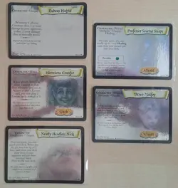 Harry Potter TCG 5 Ghost Cards - Image 1