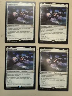 MTG Magic the Gathering: 4x Shadowspear Theros Beyond Death - Image 1