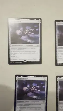 MTG Magic the Gathering: 4x Shadowspear Theros Beyond Death - Image 2