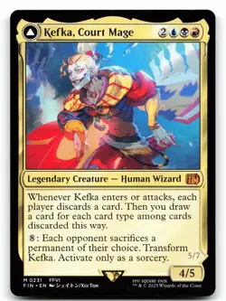 Kefka, Court Mage // Kefka, Ruler of Ruin #231 Final Fantasy - Image 1