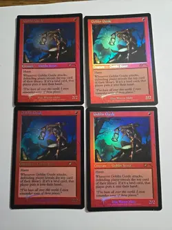 Goblin Guide x4 FOIL Promo playset MTG ENGLISH Rare Check My Store - Image 1