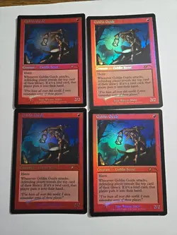 Goblin Guide x4 FOIL Promo playset MTG ENGLISH Rare Check My Store - Image 3