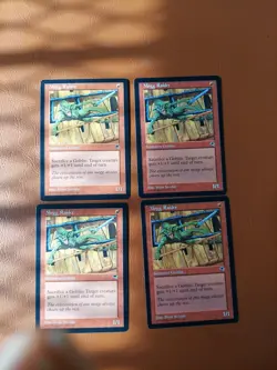 Mogg Raider x4 Tempest 4x Playset Magic the Gathering MTG LP - Image 1