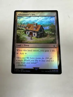 Adventurer's Inn NM Final Fantasy Foil Magic The Gathering Mtg Near Mint - Image 1