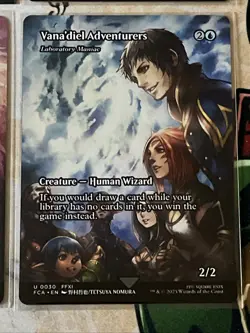 Final Fantasy Magic The Gathering Borderless Uncommon Lot 21x Cards All N/M - Image 2