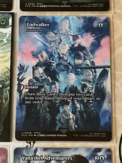 Final Fantasy Magic The Gathering Borderless Uncommon Lot 21x Cards All N/M - Image 3