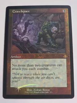 MTG - Crawlspace Retro Frame FOIL - Dominaria Remastered - Image 1