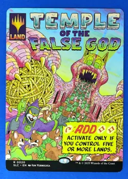 MTG Temple of the False God |NM| Encyclopedia Secret Lair Magic 0020 RARE - Image 1
