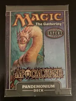 MtG Apocalypse Pandemonium Theme Deck - Sealed, great condition - Image 1