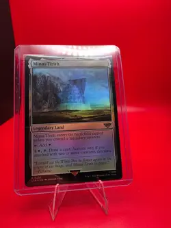 Minas Tirith LTR 0256 FOIL Magic the Gathering NO RESERVE - Image 1