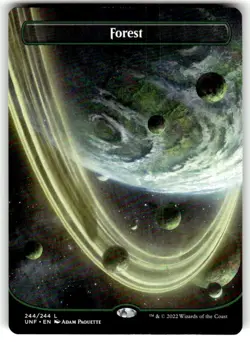 Forest (244) (Borderless) Unfinity Regular MTG - Image 1