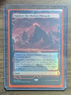 MTG Valakut, the Molten Pinnacle Foil from Zendikar Rising Expeditions NM - Image 2