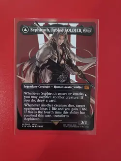 Sephiroth, Fabled SOLDIER (0382) (Borderless) Final Fantasy Regular - Image 1