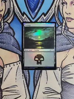 1x Swamp Standard Showdown Promo FOIL - NM/M Misc Promos MTG Magic - Image 1