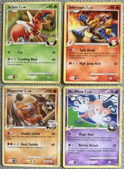 2009 Pokemon Rising Rivals SP Non Holo Lot of 4 NM 💎 (Elite Four) - Image 1