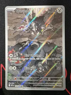 Pokemon TCG: Durant 150/086 Illustration Rare Holo White Flare English NM - Image 1