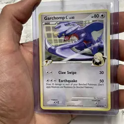 Pokemon Garchomp C Platinum Supreme Victors 60/147 NM Near Mint Non Holo Pokemon - Image 2