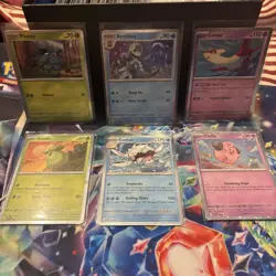 Pokemon Scarlet & Violet Black Star Promo Pineco Cleffa Latias Cetitan Arctibax - Image 1