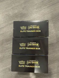 Lot Of 3 - Pokemon Sword & Shield - Lost Origin Elite Trainer Box ETB - Image 5