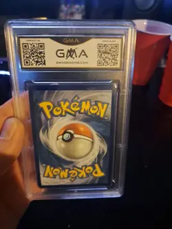 2019 POKEMON SUN & MOON HIDDEN FATES #9/68 CHARIZARD GX HOLO GMA Psa 10 RARE - Image 3