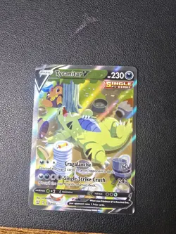 Tyranitar V (Alternate Full Art) 155/163 Pokemon Swsh05: Battle Styles HOLO - Image 1