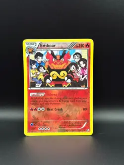 Pokemon TCG Pignite & Emboar Reverse Holo Lot BW Legendary Treasures 27/113 MP - Image 5