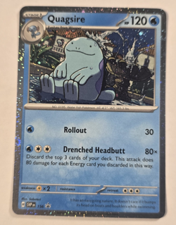 Pokemon Quagsire SVP 156 Scarlet & Violet Cosmos Holo Black Star Promo NM - Image 1