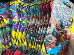 Pokemon TCG 4 Mega Evolution Sleeved Booster Packs New 4 Art Sets - Image 3