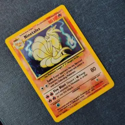 Pokemon TCG Ninetales Holo Rare Unlimited 12/102 Base Set Vintage - Image 2