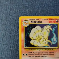 Pokemon TCG Ninetales Holo Rare Unlimited 12/102 Base Set Vintage - Image 3