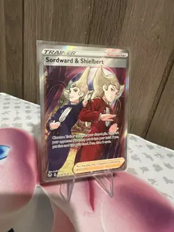 Sordward & Shielbert TG28/TG30 Ultra Rare Silver Tempest Full Art Pokemon TCG - Image 1