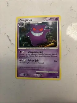 Pokemon TCG GENGAR! 17/99 Platinum Arceus! RARE Non Holo - Image 1