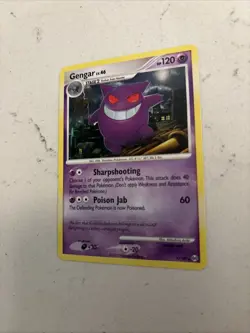 Pokemon TCG GENGAR! 17/99 Platinum Arceus! RARE Non Holo - Image 2