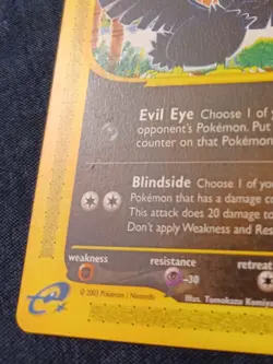 Pokemon Murkrow 79/144 Skyridge Set Regular LP - Image 3