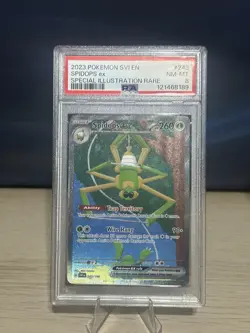 PSA Pokemon Slab Lot: Spidops Ex #243 , Cynthia’s Roserade #184 , Clauncher#205 - Image 2