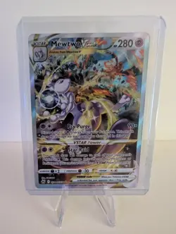 Mewtwo VSTAR GG44/GG70 Pokemon Crown Zenith Galarian Gallery 2023 NM - Image 1