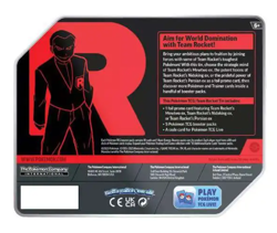 Pokemon TCG Destined Rivals Team Rocket Tin (Nidoking ex) - Sealed New - Image 2