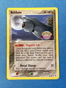 Pokemon Promo Gym Challenge Stamped Beldum- EX Hidden Legends- 29/101- NM - Image 1