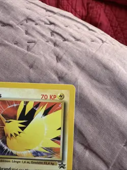 Pokemon TCG 2000 Movie Promo Zapdos Black Star Sealed And Unsealed! - Image 5