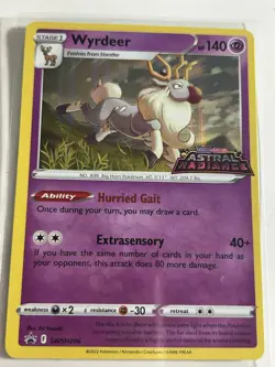 Wyrdeer - SWSH206 - Astral Radiance - Prerelease Promo - Pokemon TCG - LP - HOLO - Image 1